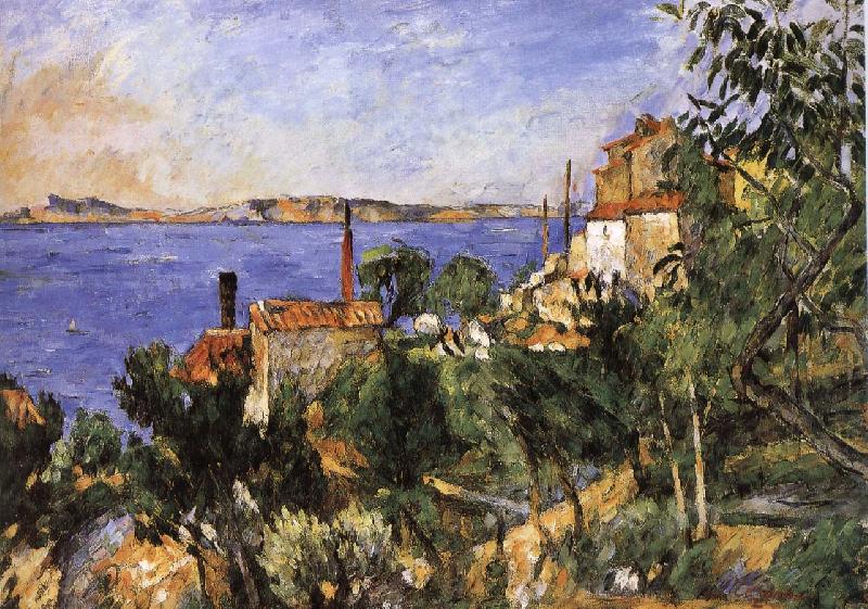 Paul Cezanne sea china oil painting image